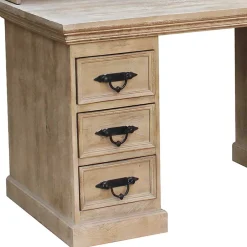 Wohnen Shabby Chic Möbel*Shabby Chic Design Schreibtisch 132x90x65 cm - Abid