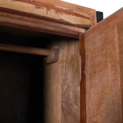 Wohnen Designermöbel|Shabby Chic Möbel*Shabby Chic Dielenschrank aus Recyclingholz - Ensley