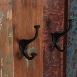 Wohnen Shabby Chic Möbel*Shabby Chic Garderobenpaneel mit 4 Haken - Ensley