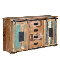 Wohnen Shabby Chic Möbel*Shabby Chic Kombi-Kommode 150 cm breit - Jevilia