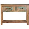 Wohnen Shabby Chic Konsolentisch aus Recyclingholz - Tunar