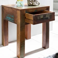 Wohnen Nachttische|Shabby Chic Möbel*Shabby Chic Nachttisch Dencig mit Schublade