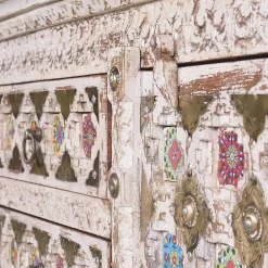 Wohnen Orientalische Möbel|Shabby Chic Möbel*Shabby Chic Sideboard in Antikweiß - Mirell