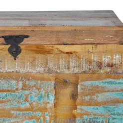 Wohnen Shabby Chic Möbel*Shabby Chic Truhe aus Altholz - Torreon