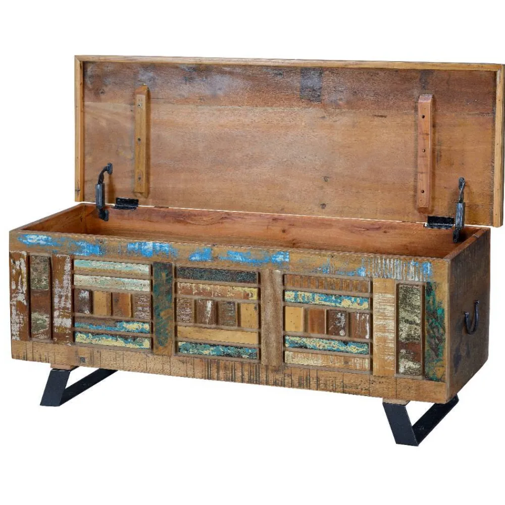 Wohnen Holztruhen*Shabby Chic Truhe aus Recyclingholz - Tunar