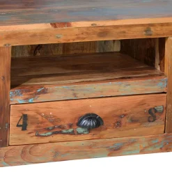 Wohnen Shabby Chic Möbel*Shabby Chic TV Lowboard aus Recyclingholz - Vatrima