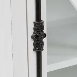 Wohnen Shabby Chic Vitrine Cultures in Weiß