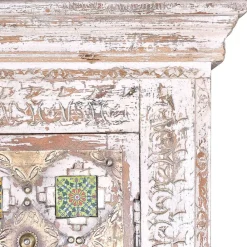 Wohnen Shabby Chic Wohnzimmerschrank in Antikweiß - Mirell