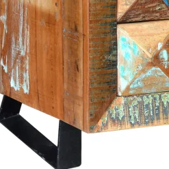 Wohnen Nachttische|Shabby Chic Möbel*Shabby Design Nachtkommode aus Recyclingholz - Zeremonia