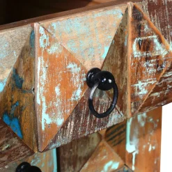 Wohnen Nachttische|Shabby Chic Möbel*Shabby Design Nachtkommode aus Recyclingholz - Zeremonia