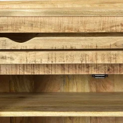 Wohnen Shabby Design Schuhschrank mit 2 Klappen - Suennas