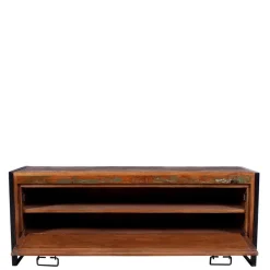 Wohnen Shabby Garderobenmöbel aus Massivholz - Ensley (sechsteilig)