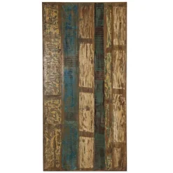 Wohnen Shabby Tisch aus buntem Recyclingholz - Konrad