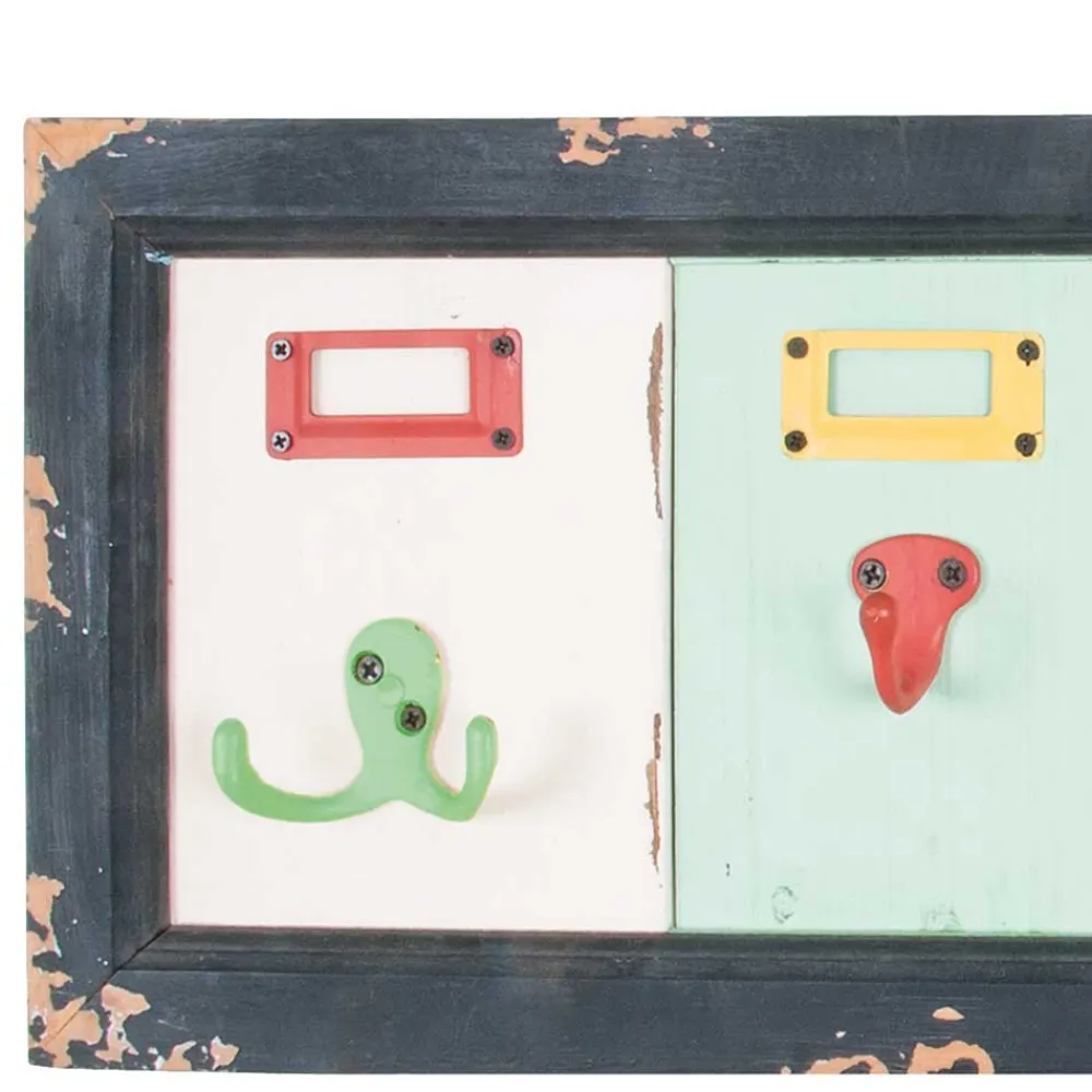 Wohnen Shabby Chic Möbel*Shabby Vintage Garderobe mehrfarbig - Cetrona