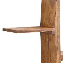 Wohnen Sheesham Wandregal mit vier Böden - Elmin