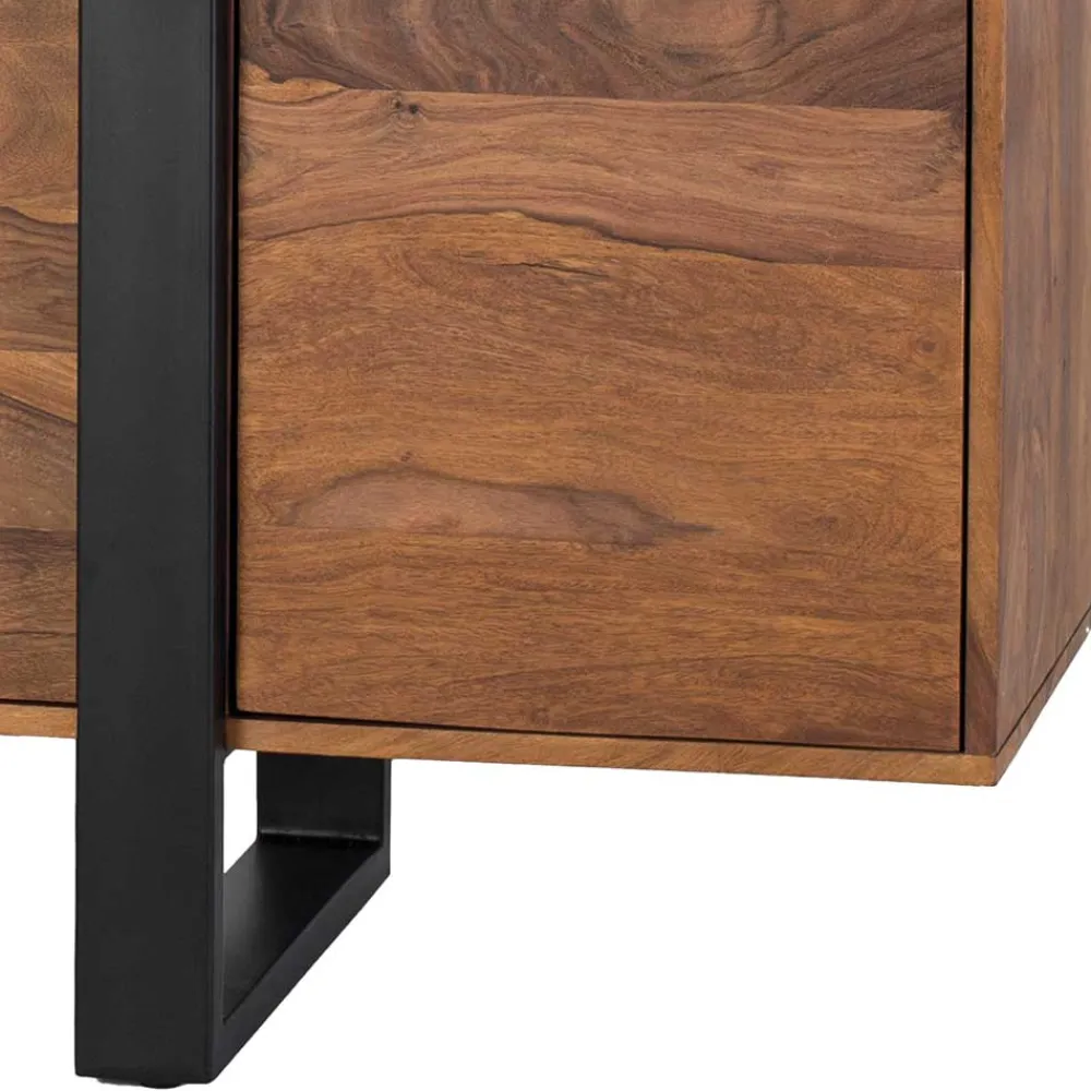 Wohnen Sideboard aus Palisanderholz und Metall - Uniaka