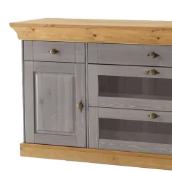 Wohnen Sideboard Cempino in Grau Kiefer teilmassiv