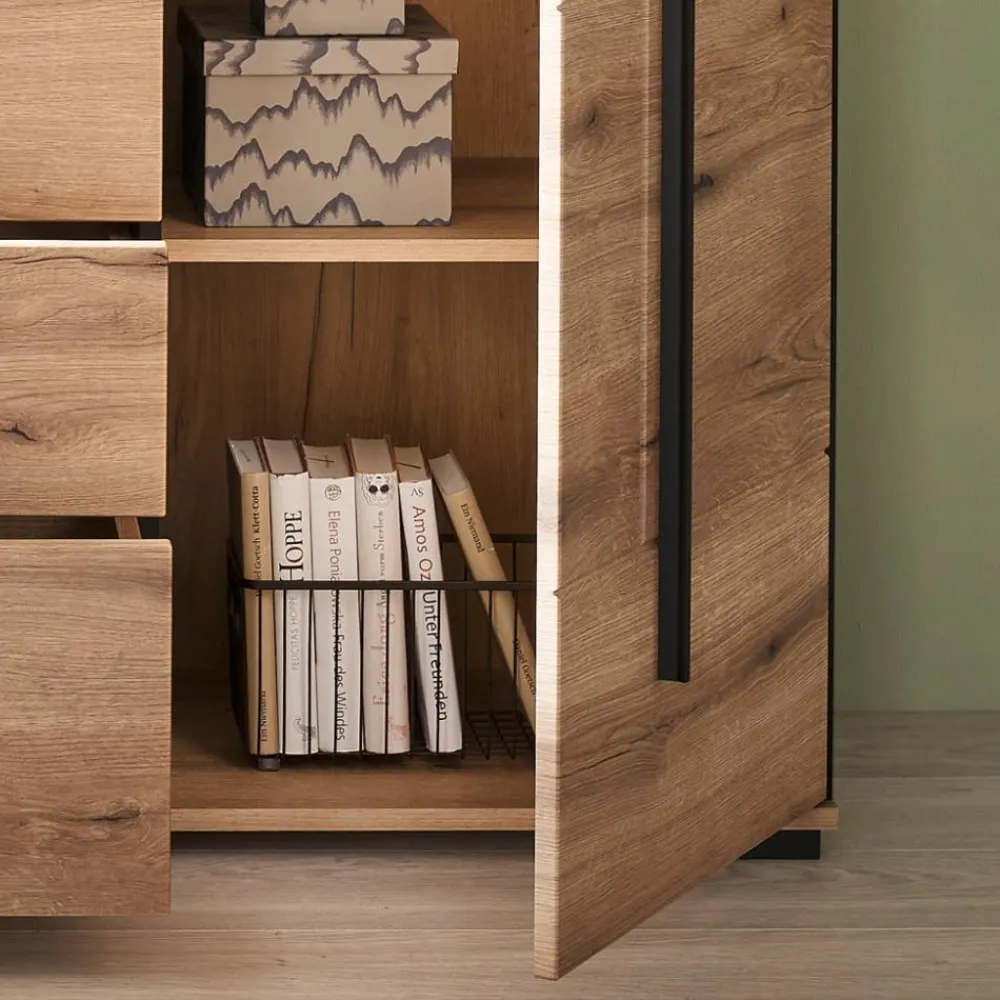 Wohnen Sideboards & Kommoden|Sideboards & Kommoden*Sideboard in Eiche Dekor - Brocus