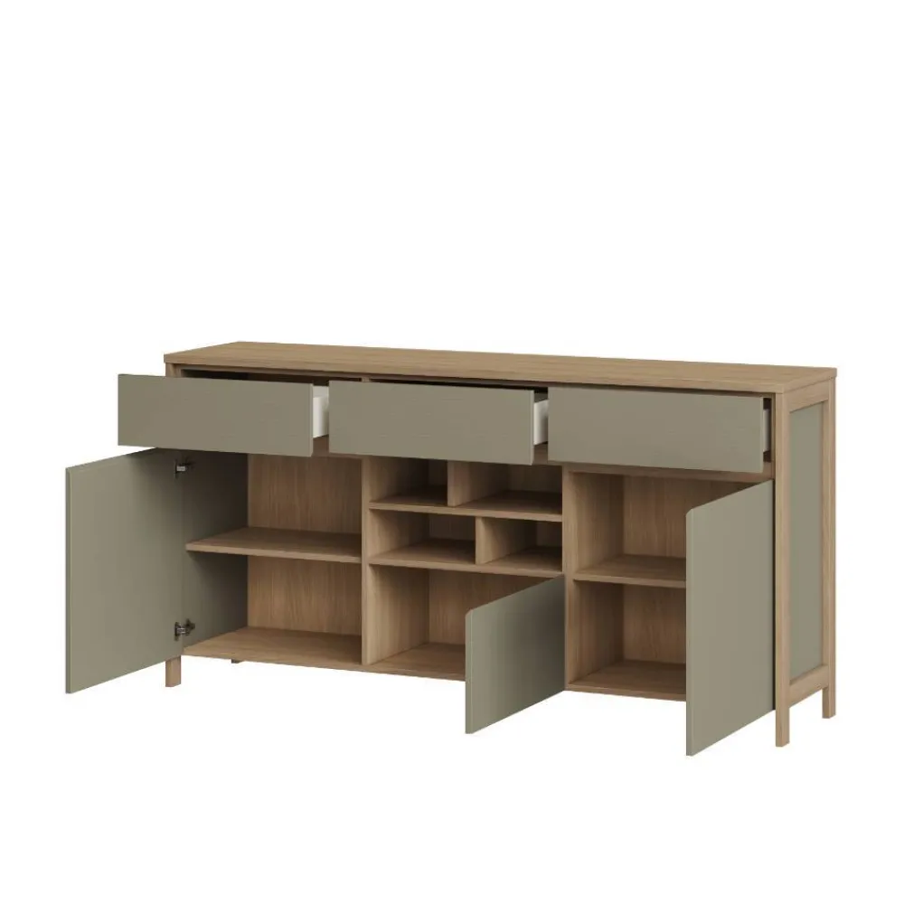 Wohnen Sideboard in Eukalyptus und Eiche Optik - Promo