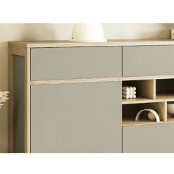 Wohnen Sideboard in Eukalyptus und Eiche Optik - Promo