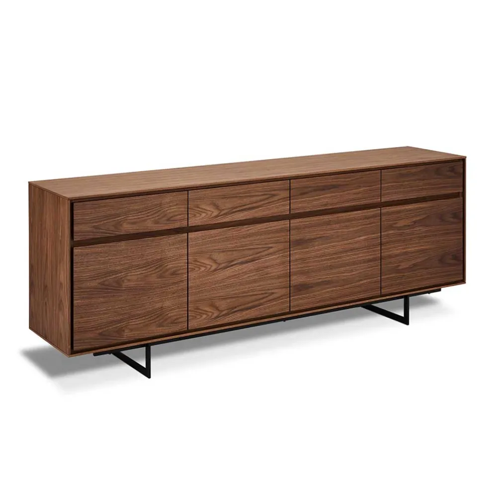 Wohnen Sideboard in Walnussfarben - Tabanan