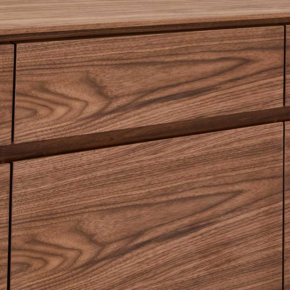 Wohnen Sideboard in Walnussfarben - Tabanan