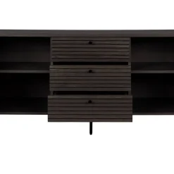 Wohnen Sideboard mit dunklem Furnier in Braun - Wega