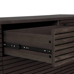 Wohnen Sideboard mit dunklem Furnier in Braun - Wega