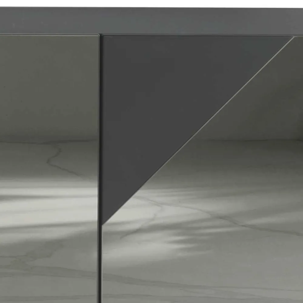 Wohnen Designermöbel*Sideboard mit rauchgrauem Spiegelglas - Razepta