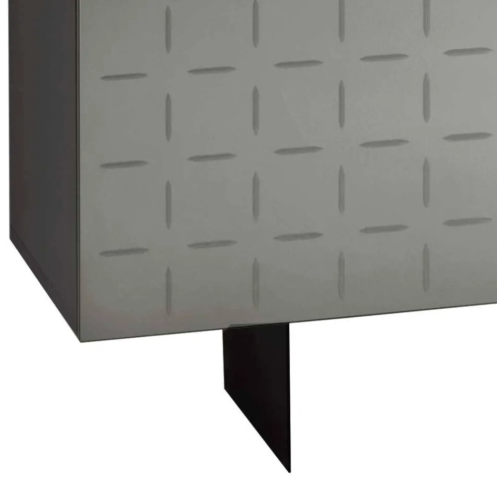 Wohnen Sideboard mit rauchgrauer Spiegelfront - Garecio