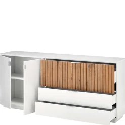 Wohnen Sideboards & Kommoden|Sideboards & Kommoden*Sideboard mit Sockel in Weiß - Miloris