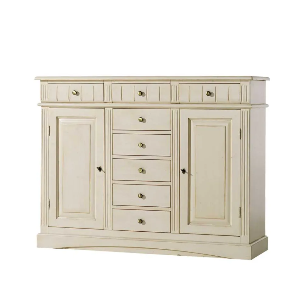 Wohnen Sideboard Nawasco in Creme Vintage