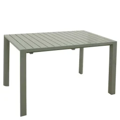 Wohnen Graue Möbel|Metall-Gartenmöbel*Silbergrauer Gartentisch mit Front Butterflyauszug - Sergio