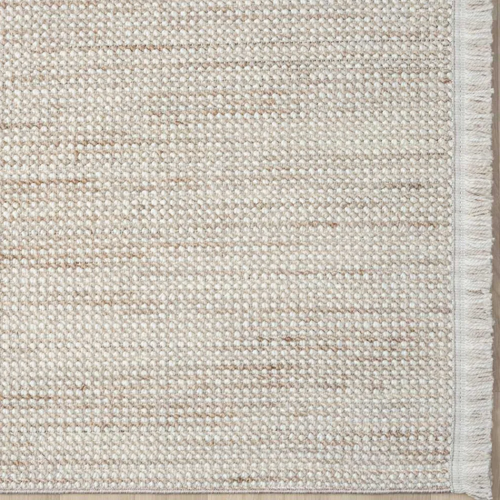 Wohnen Skandinavische Möbel*Sisaloptik Teppich mit Fransen an den kurzen Seiten - More