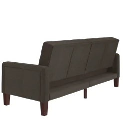 Wohnen Sofas|Sofa*3-Sitzer Schlafsofa in Grau - Memton