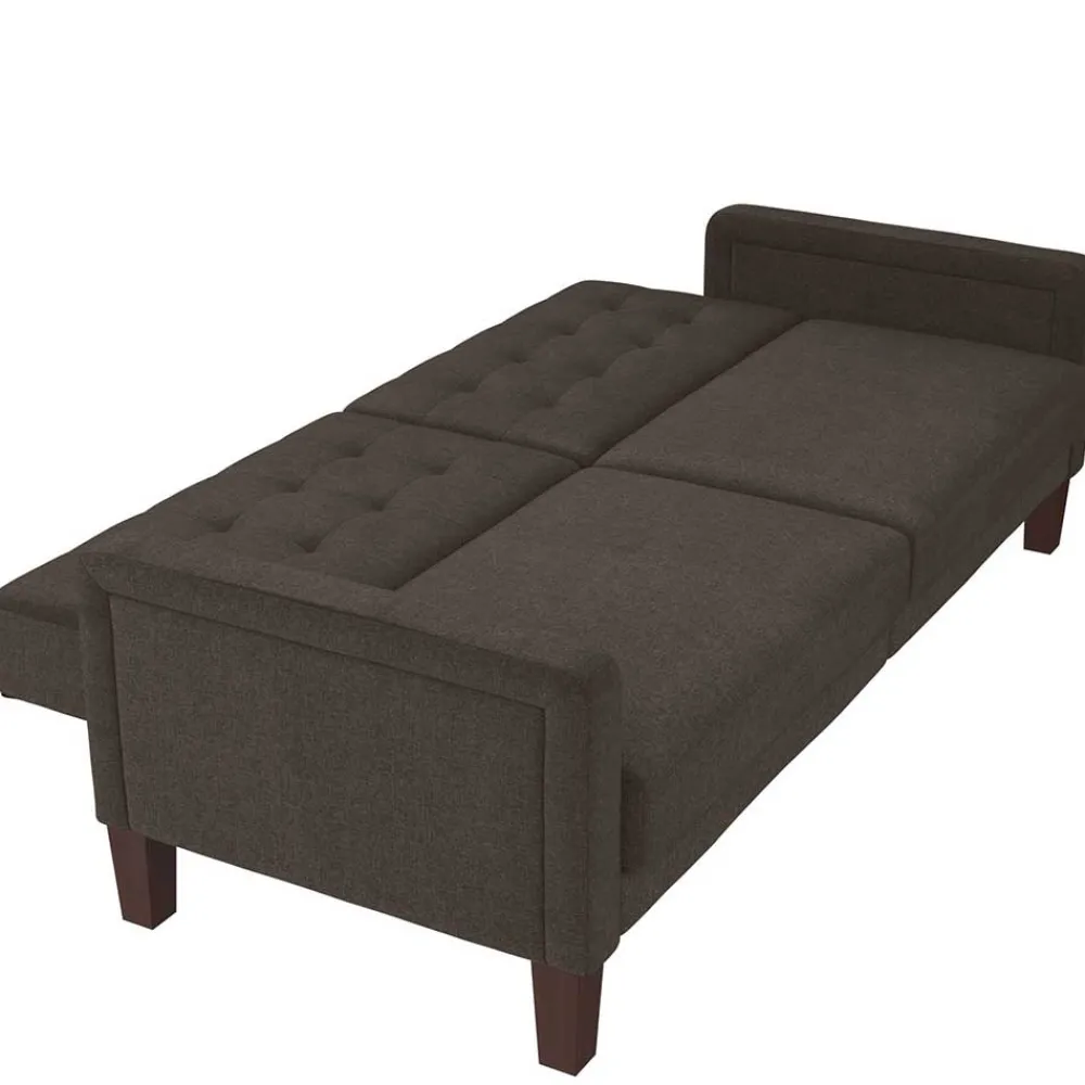 Wohnen Sofas|Sofa*3-Sitzer Schlafsofa in Grau - Memton