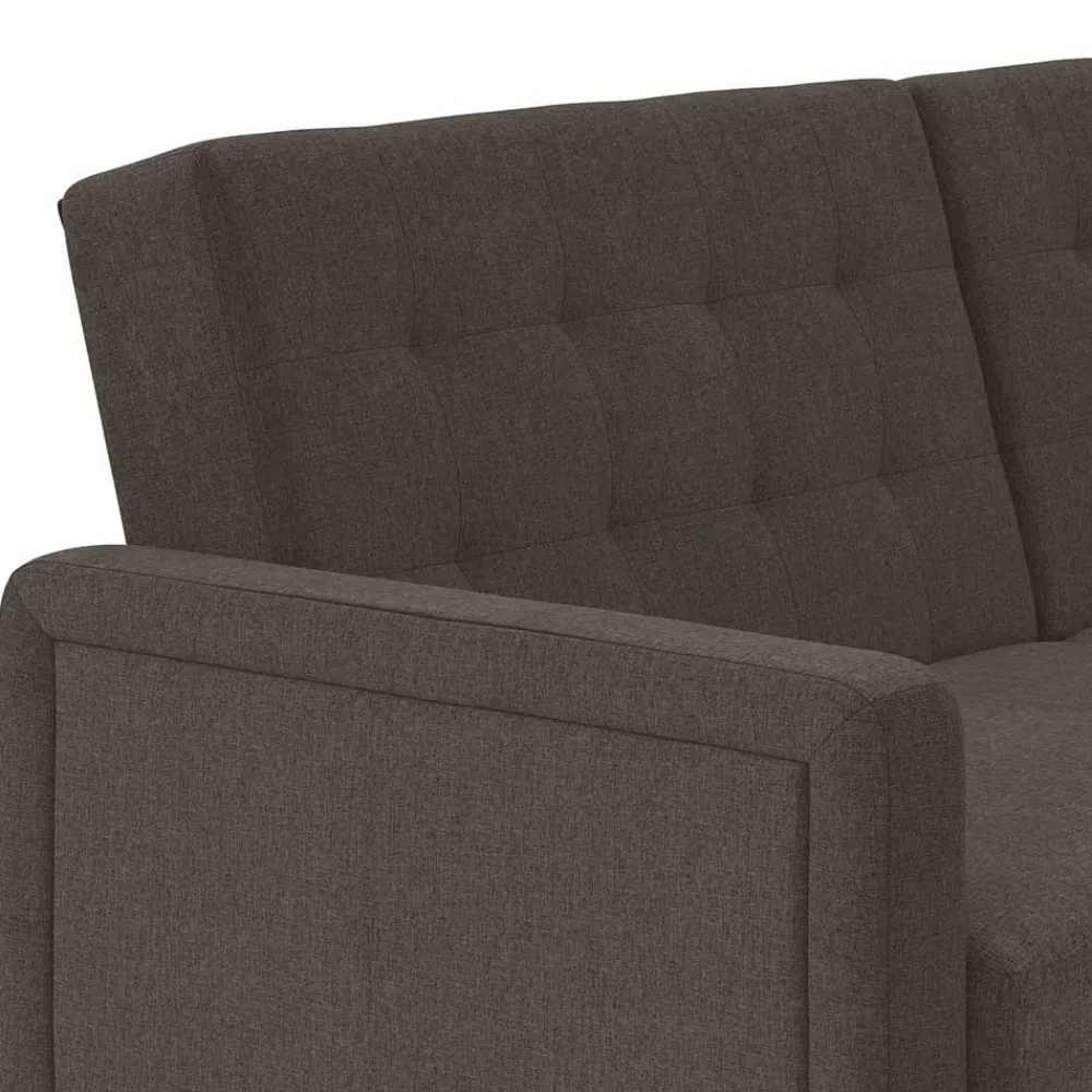 Wohnen Sofas|Sofa*3-Sitzer Schlafsofa in Grau - Memton
