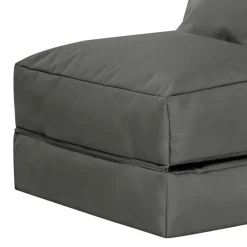 Kinder Wohnen Sitzsack Liege Mario in Anthrazit