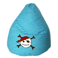 Kinder Wohnen Sitzsack Matthew in Blau