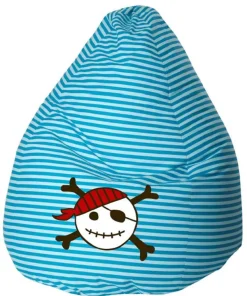 Kinder Wohnen Sitzsack Matthew in Blau