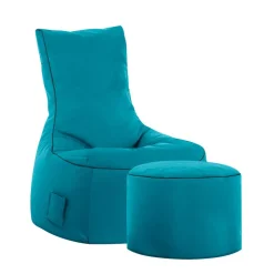 Wohnen Sitzsäcke|Sitzsäcke*Sitzsack Mazarena in Türkis