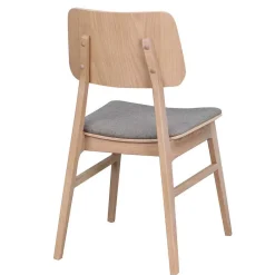 Wohnen Küchen-Essgruppen|Esszimmer Komplett*Skandi Ausziehtisch & 6 Stühle - Pessoa I (siebenteilig)