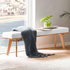 Wohnen Skandinavische Möbel|Küchenbänke*Skandi Bank aus Eiche Massivholz - Venjus