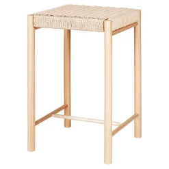 Wohnen Skandi Barhocker quadratisch 42x42 cm - Puvina