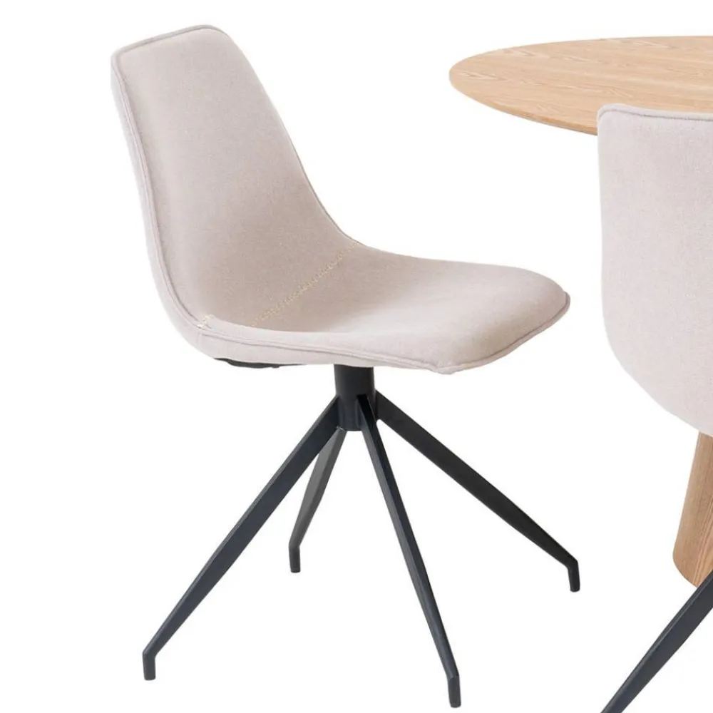 Wohnen Skandi Design Essgruppe Set - Aguero (fünfteilig)