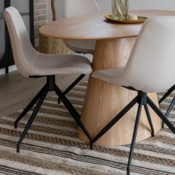 Wohnen Skandi Design Essgruppe Set - Aguero (fünfteilig)