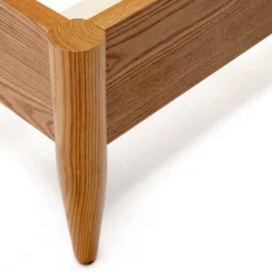 Wohnen Skandinavische Möbel*Skandi Designbett in Esche - Raso