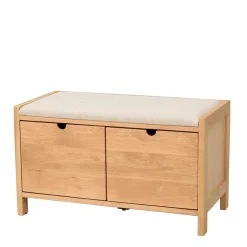 Wohnen Skandi Dielenbank mit zwei Schubladen - Pastranac