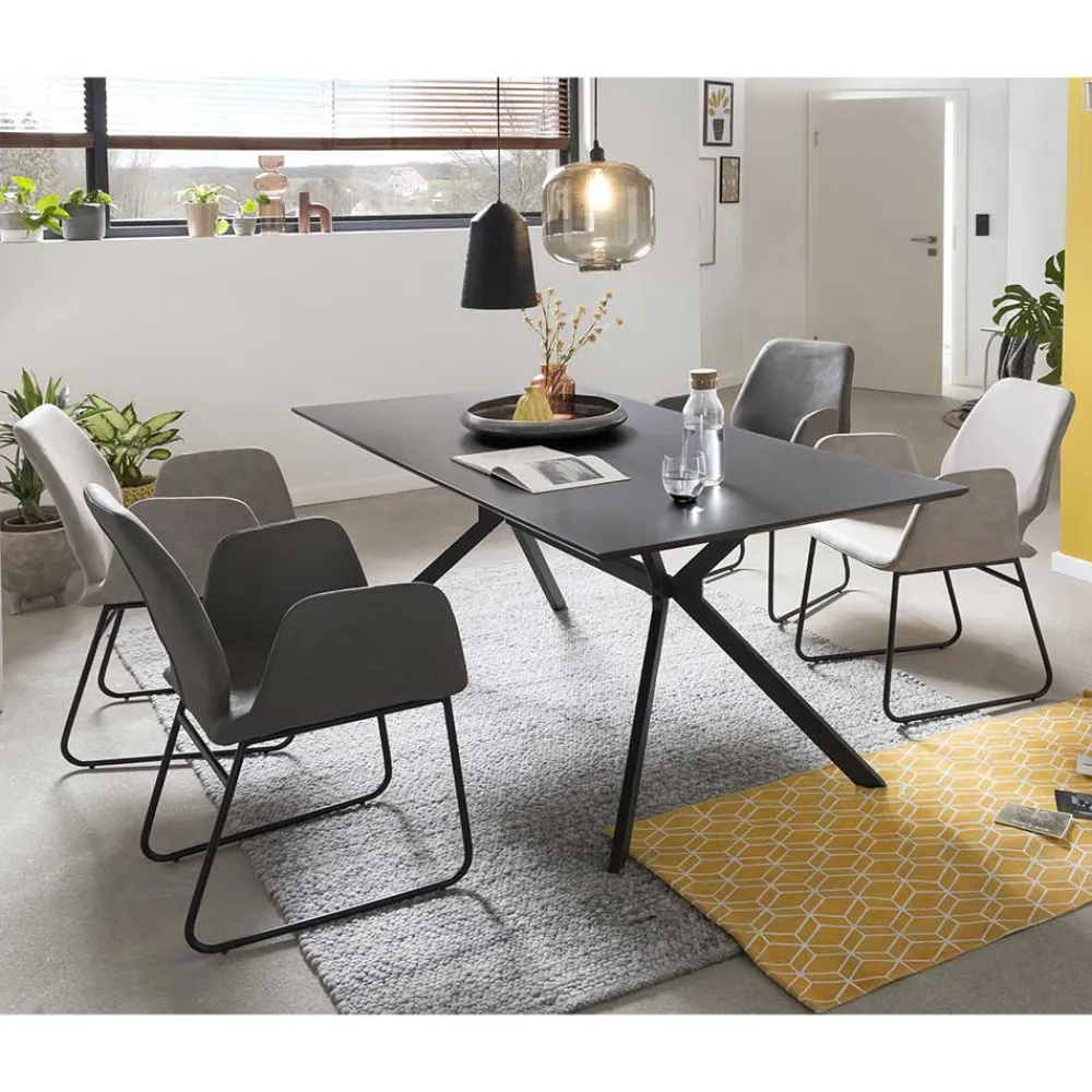 Wohnen Skandi Essgruppe für vier Personen - Tribial (fünfteilig)