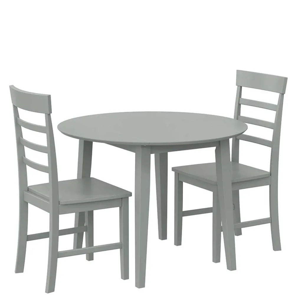 Wohnen Skandi Essgruppe in Grau - Taverna (dreiteilig)